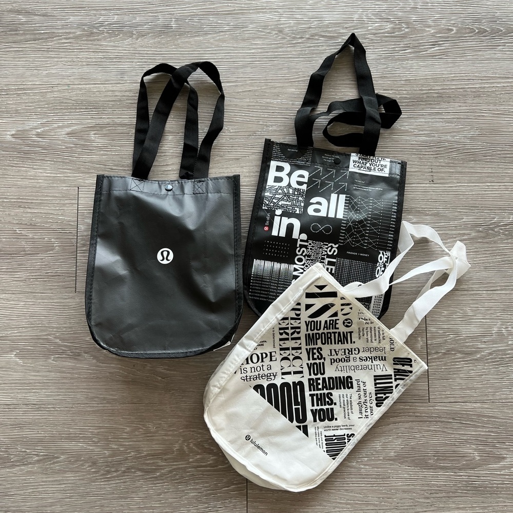 Lululemon Bags Black and White